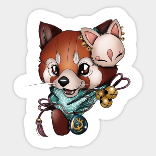 red panda Sticker